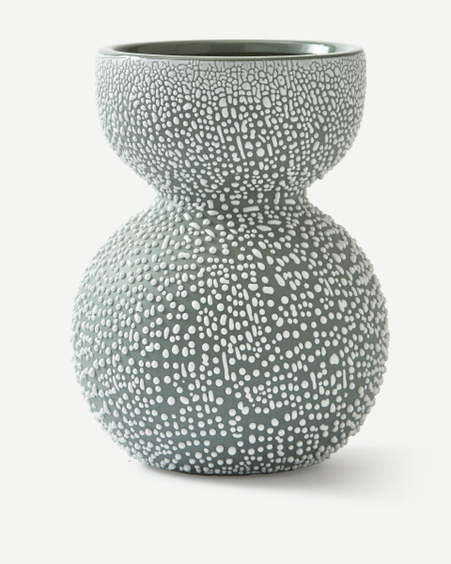 vase Boolb dots dk.green S, Dark green, pdp