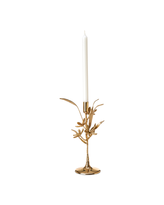 Candle holder Bergamot, Gold, large
