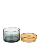 Caps & jars multi mix set 3, Cognac, small