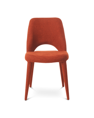 Chair Holy fabric rust, Rust red, medium