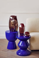 Zig Zag ruby red, Dark blue, small