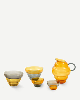 pitcher mizu kiri dark blue, Yellow, medium