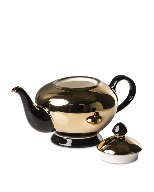 Teapot Legacy gold, Gold, large