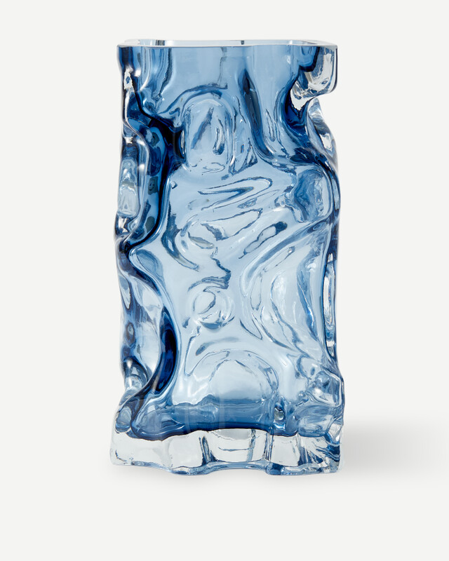 vase ice clear, Dark blue, pdp