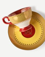 Espresso set Grandma set 4, Multi-colour, small