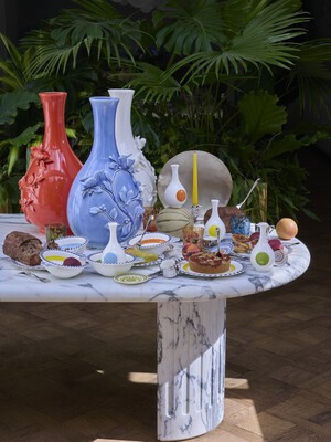 tumblers scattered flowers yellow set 2, Yellow, medium