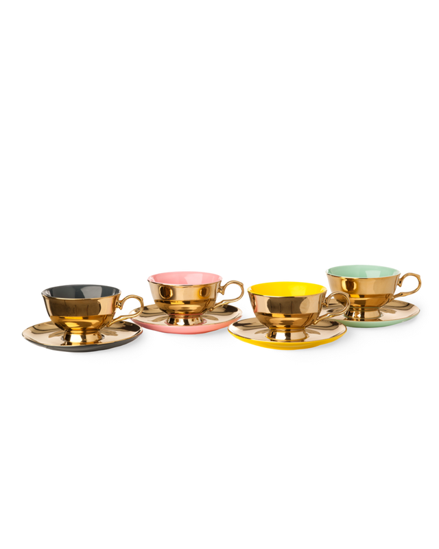 Tea set Legacy gold set 4, Multi-colour, large