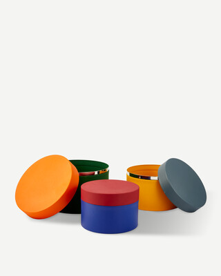 Rond Metalen Caps And Jars