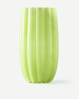 vase melon green L, Olive green, small