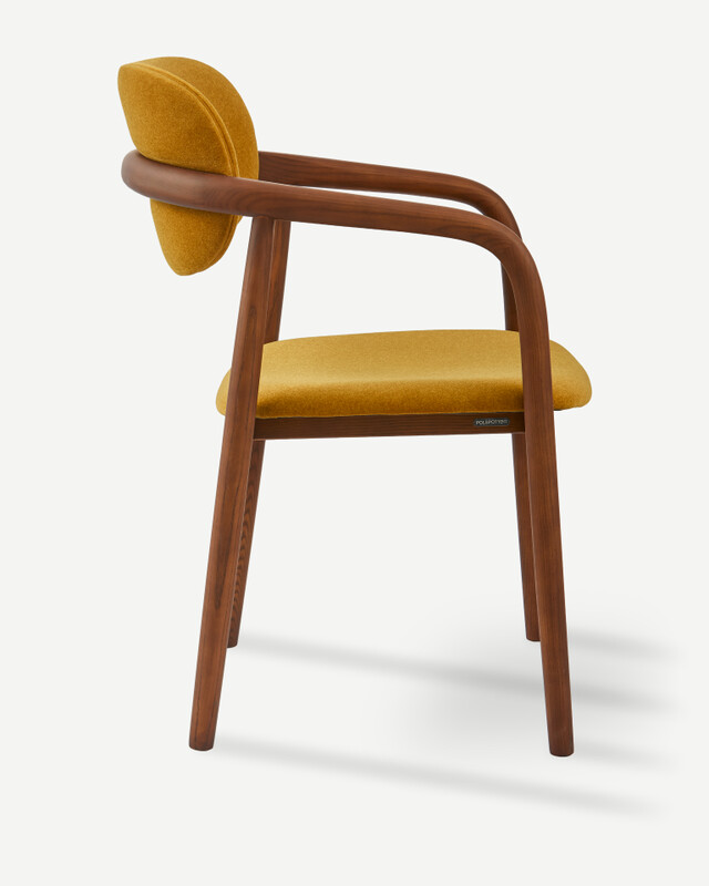 chair henry soft yellow (FSC 100% certified), Yellow, pdp