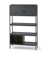 cabinet Toss wide green, Black, small