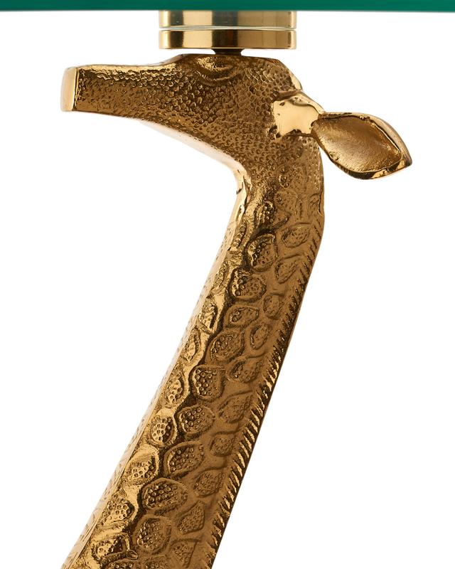 Side table Giraffe, Gold, large