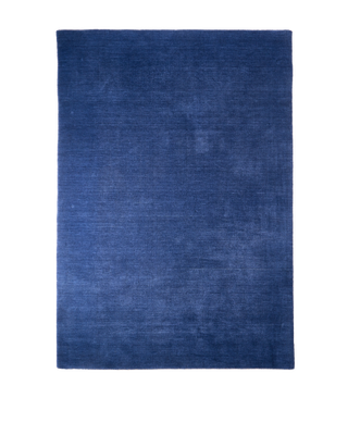 carpet outline dark blue / light pink 170x240, Dark blue, medium