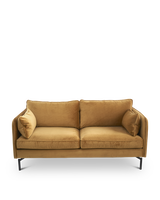 Sofa PPno.2 velvet rust, Gold, small