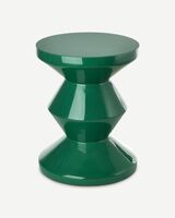 Zig Zag ruby red, Dark green, small