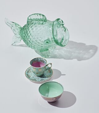 Jar fat fish, Transparant, medium