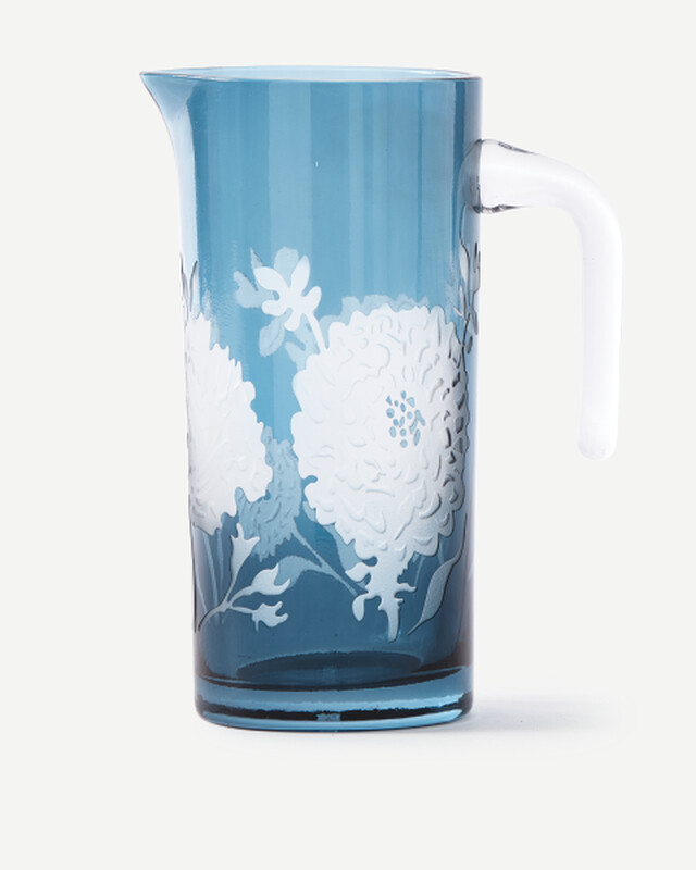 pitcher peony, Dark blue, pdp