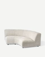 sofa a-round-u 1/4 circle rust, White, small