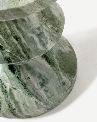 Zig Zag marble dk.green, Dark green, medium