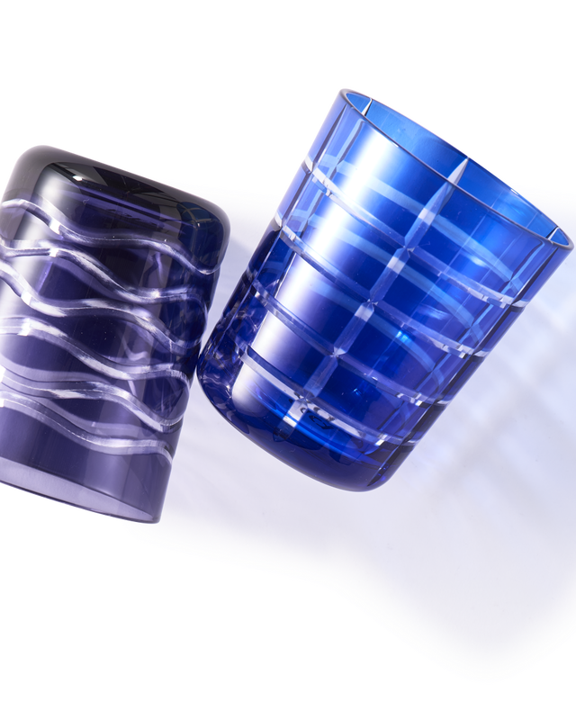 Tumbler cobalt mix set 6, Multi-colour, large