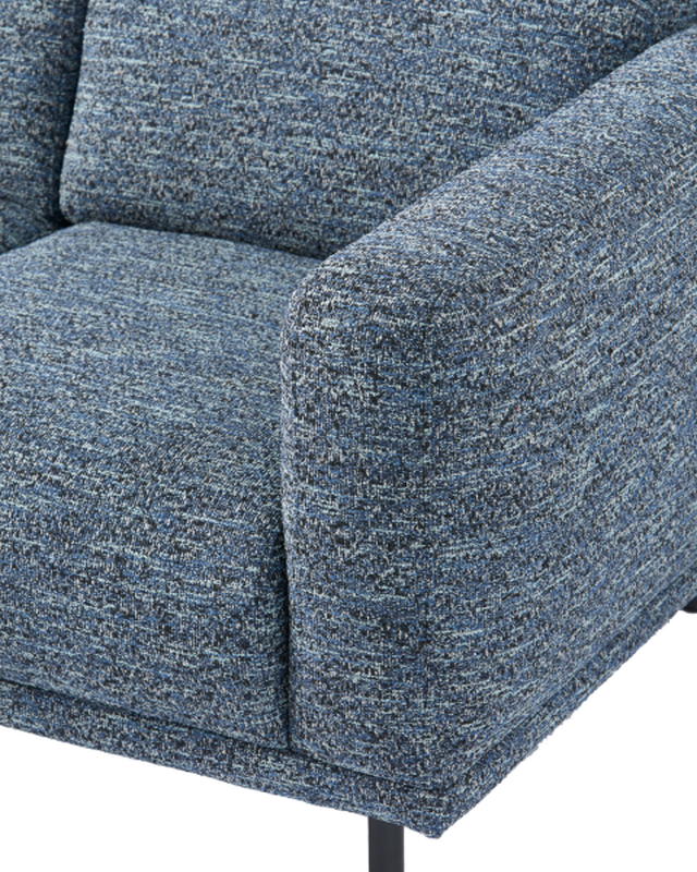 Sofa Teddy XL blue, Dark blue, large