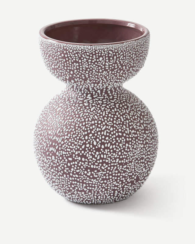 vase Boolb dots dk.green M, Dark purple, pdp